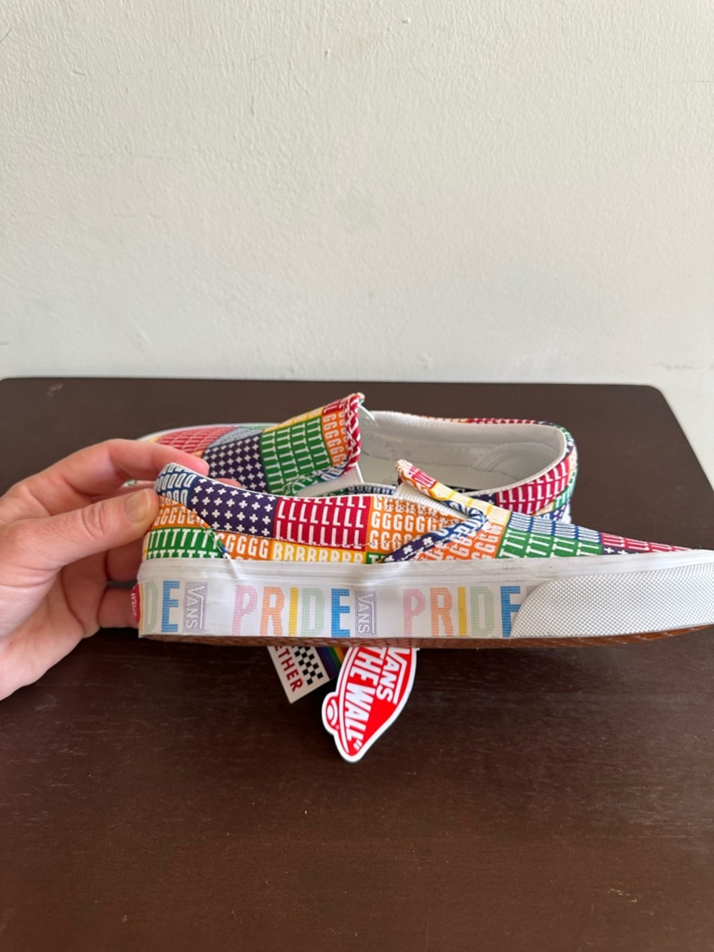 Vans Unisex Low-Top Pride Sneakers Skate Shoe Slip On 6.5W 5M - Picture 10 of 10